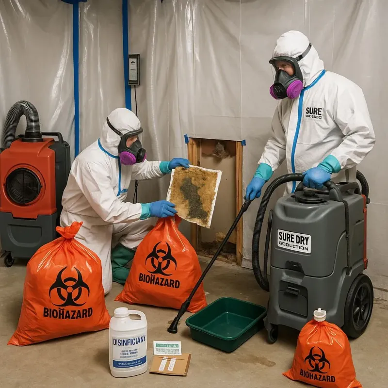 Contaminated Water Handling Protocols process in Miller, SD