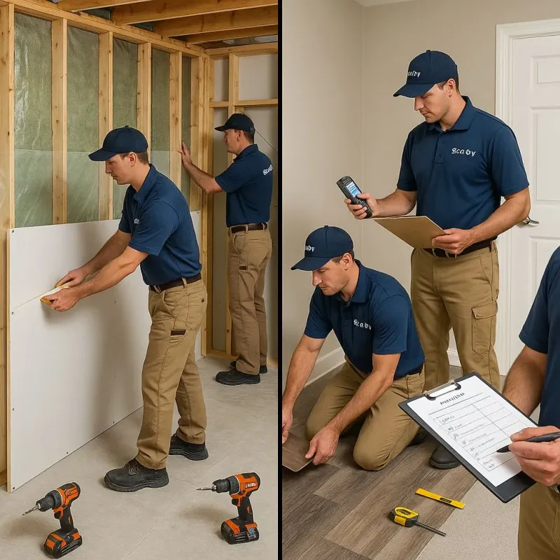 Repairs and Reconstruction process in Miller, SD